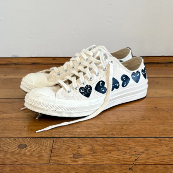 Converse x PLAY Comme des Garçons Chuck 70 Multi Heart | Mens Size 8.5 - Picture 1 of 3